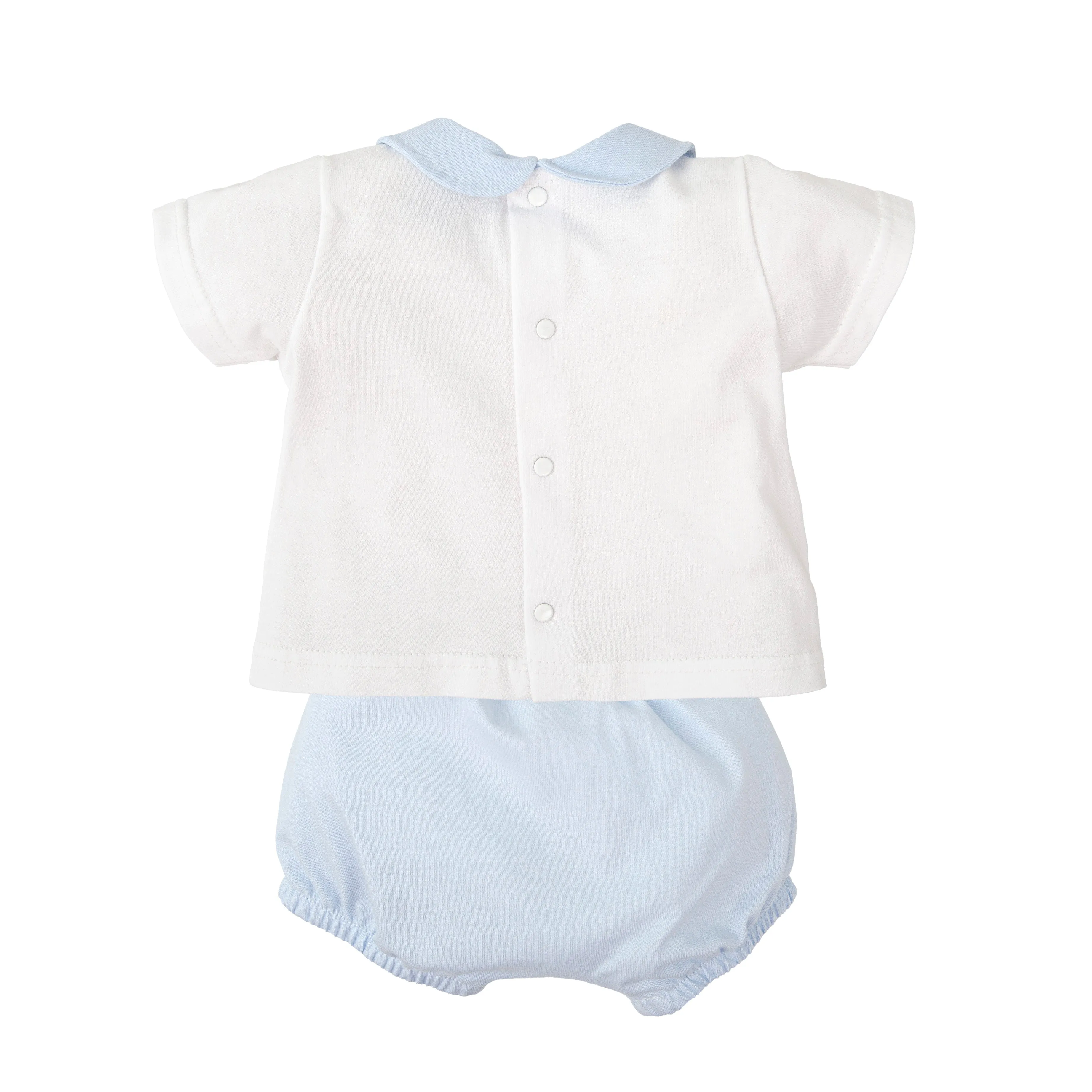Babidu Blue Collared Set 40216