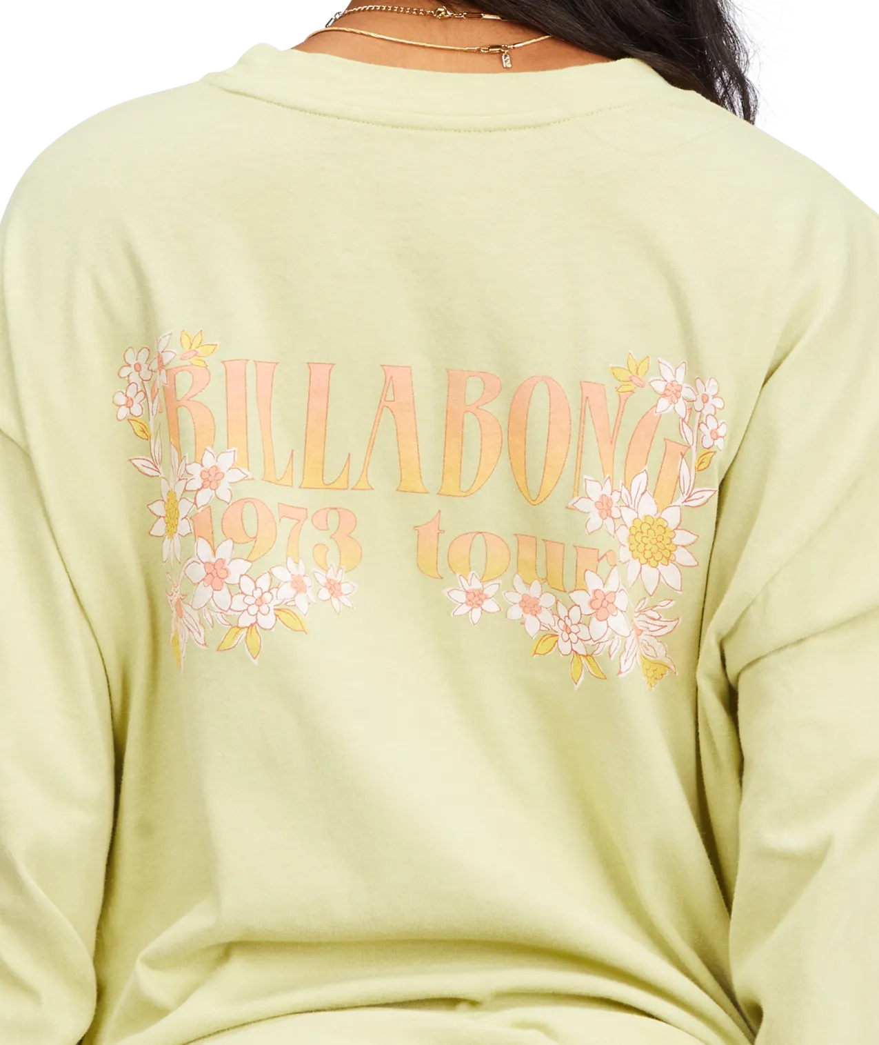 Billabong Heartbreaker L/S Tee-Agave