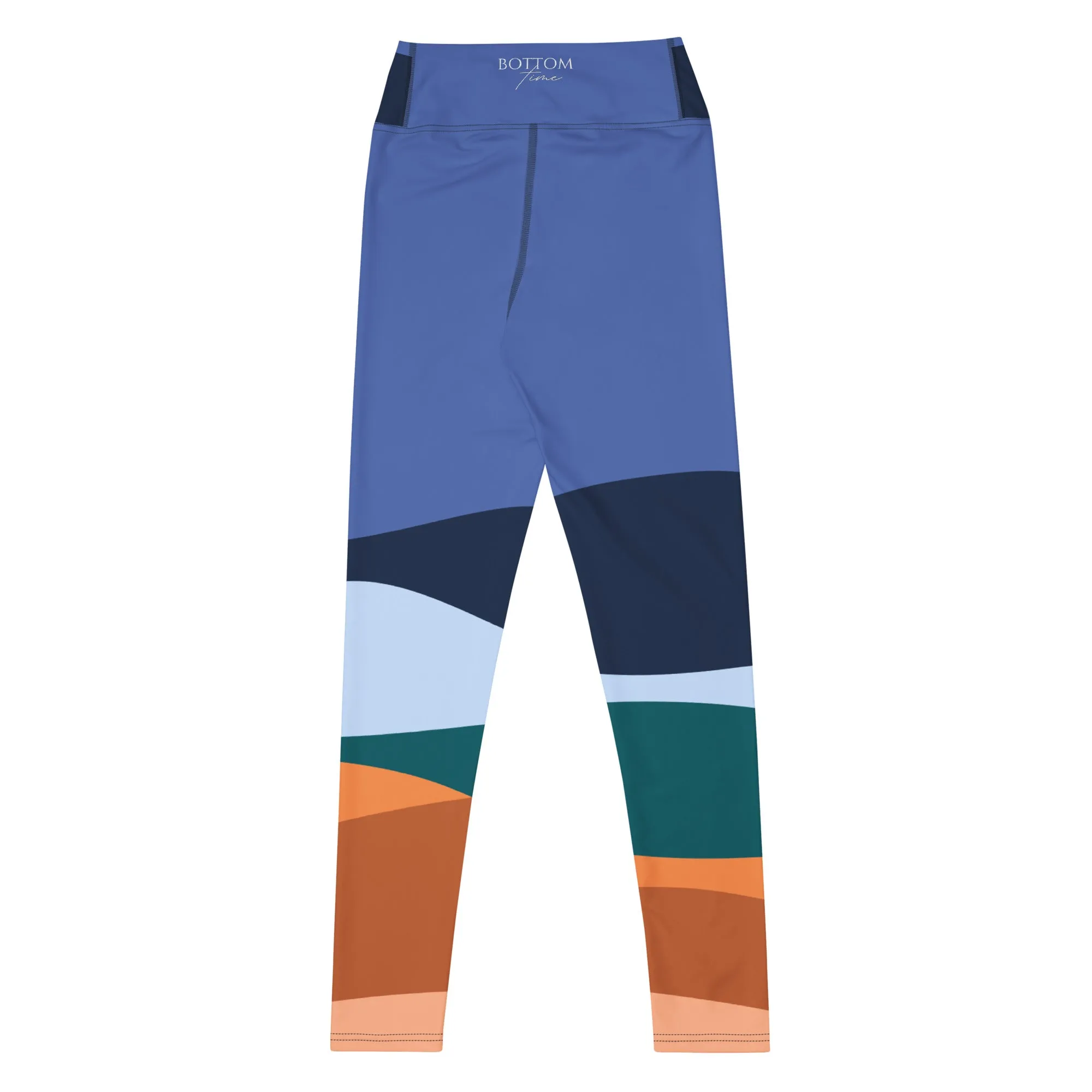 Bottom Time Eco-Friendly Dive Leggings, Swim Pants, Sunset, sets