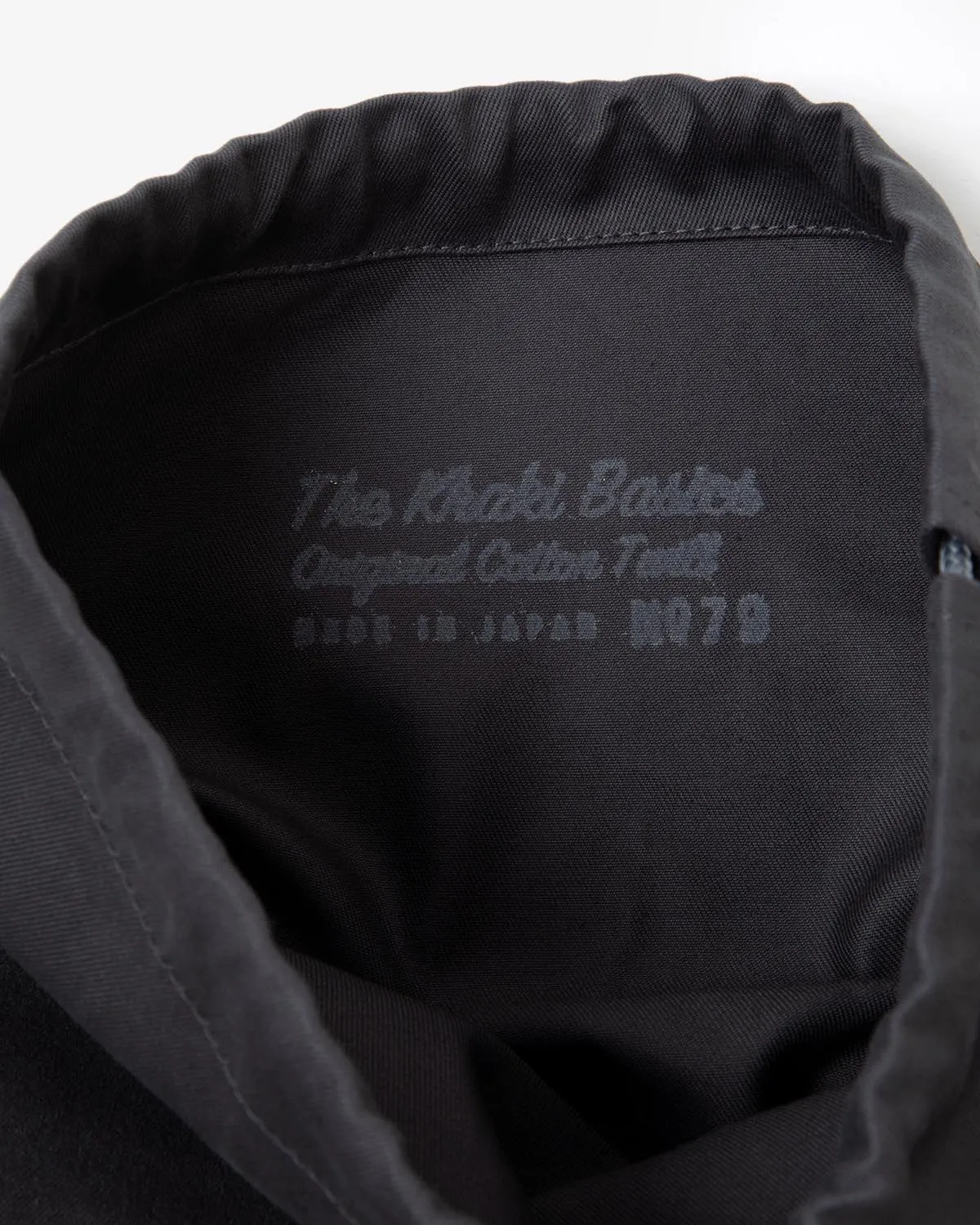 CHINO DRAWSTRING BAG
