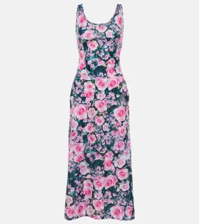 Christopher Kane Floral midi dress