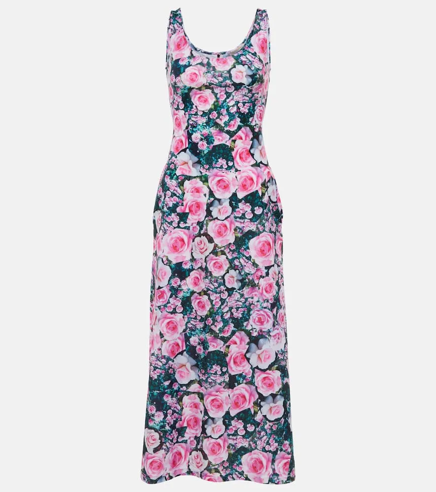 Christopher Kane Floral midi dress