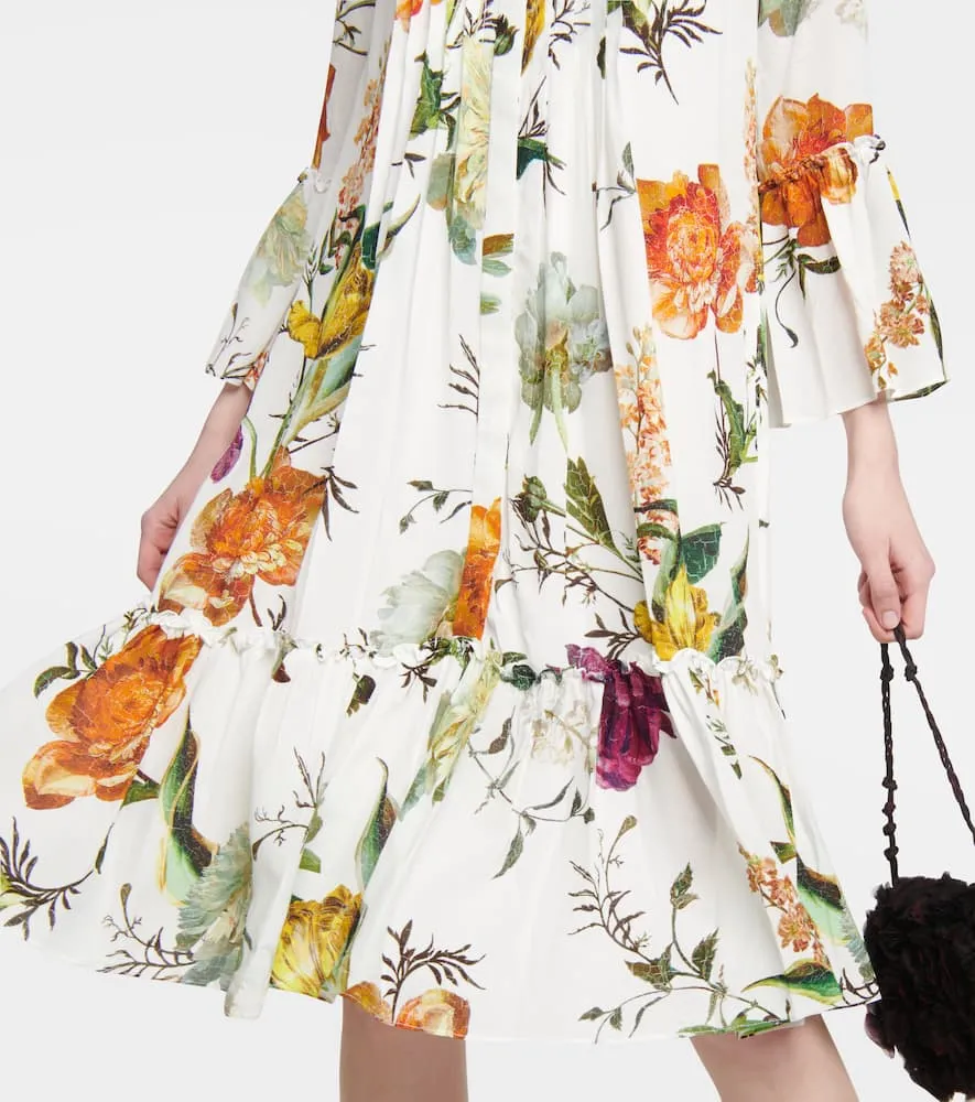 Erdem Winford floral midi dress
