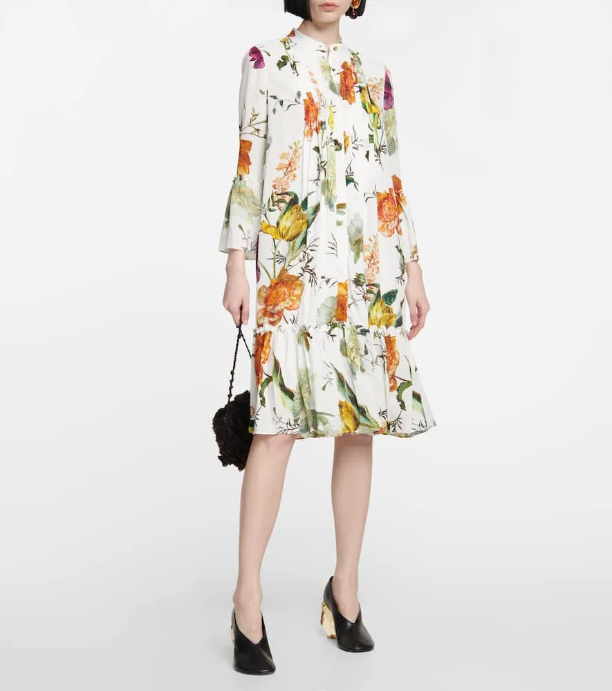 Erdem Winford floral midi dress