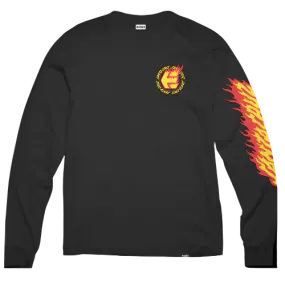 Etnies Shirt Santa Cruz Flame Long Sleeve