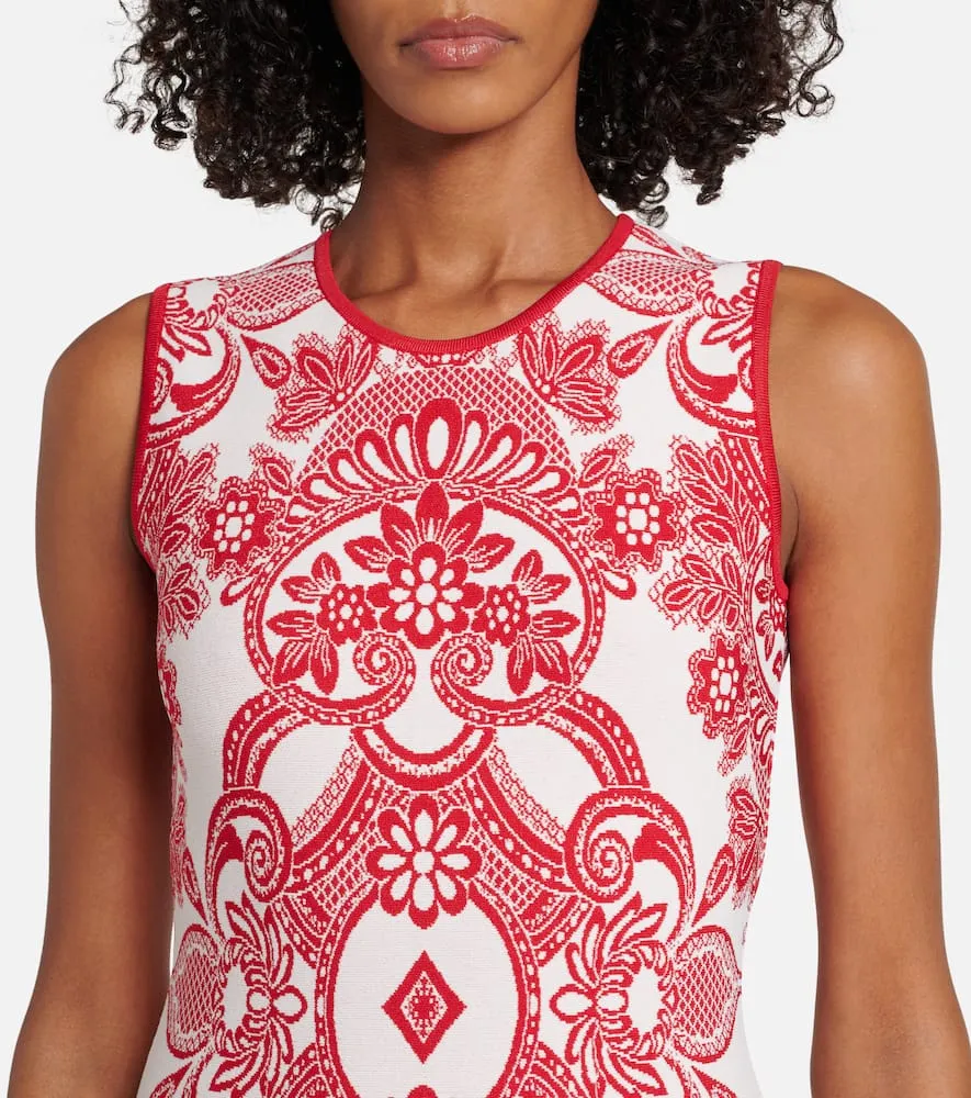 Etro Jacquard midi dress