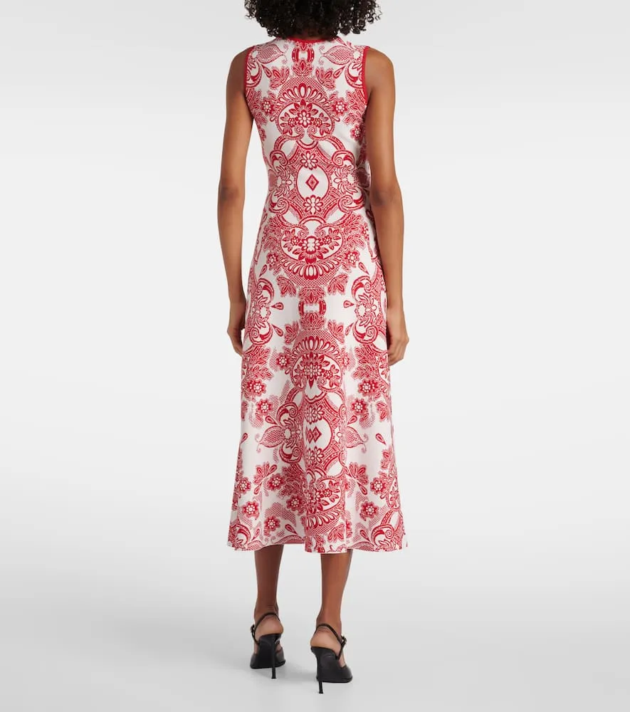 Etro Jacquard midi dress