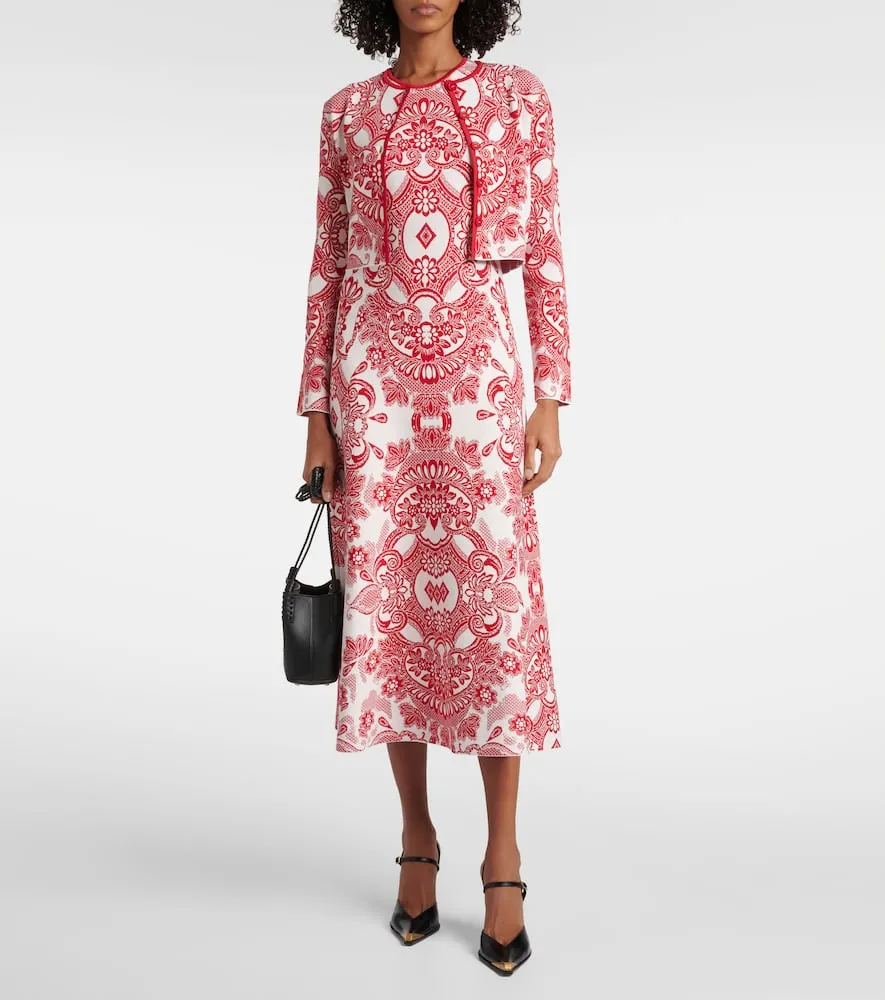 Etro Jacquard midi dress