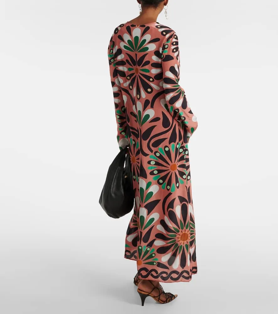 Farm Rio Ainika Flowers maxi dress