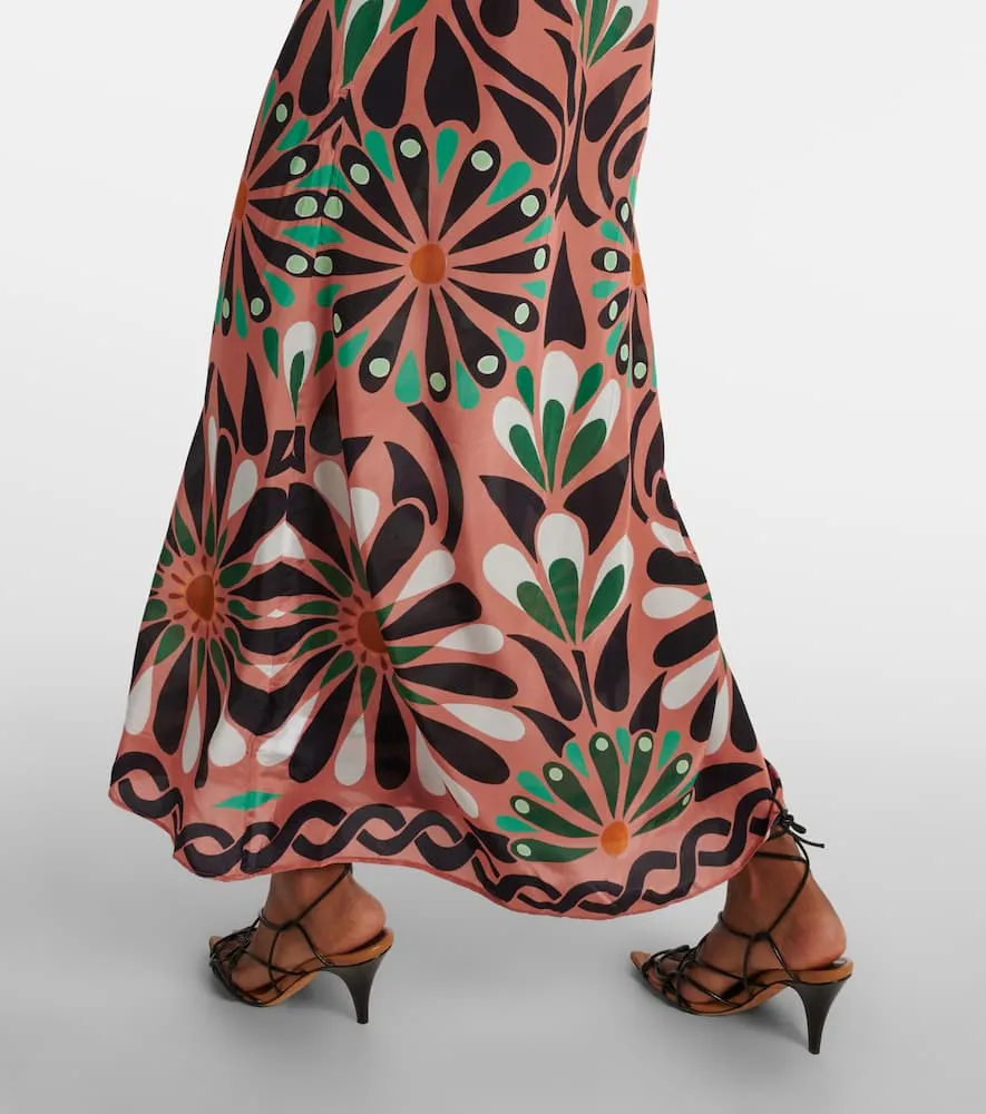Farm Rio Ainika Flowers maxi dress