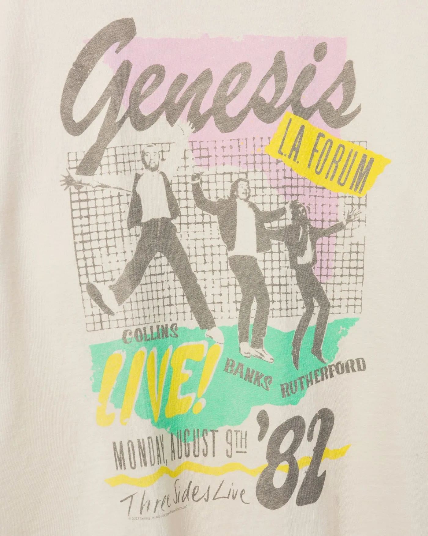 Genesis Live '82 Vintage Tee