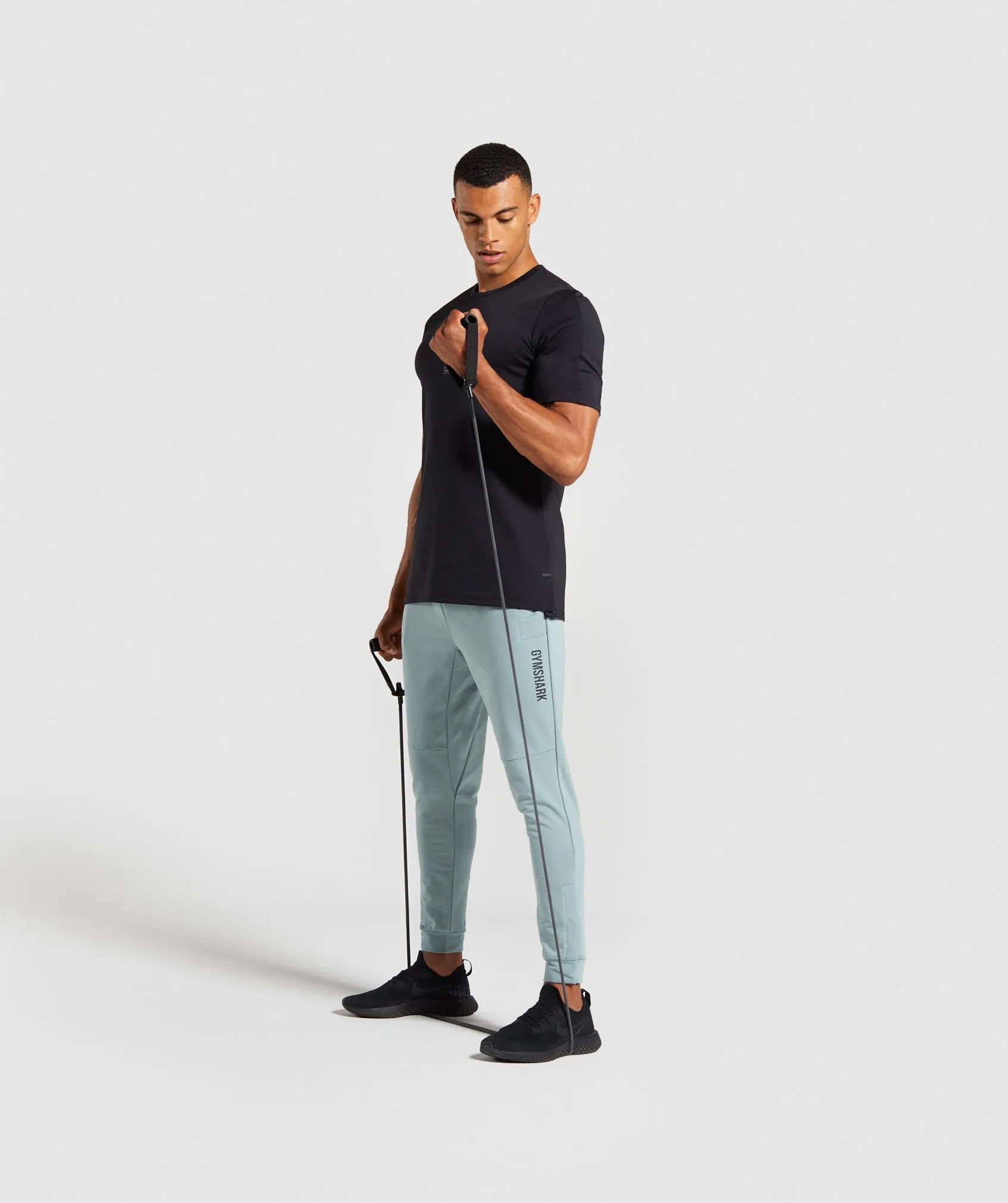 Gymshark Raid Joggers - Light Blue