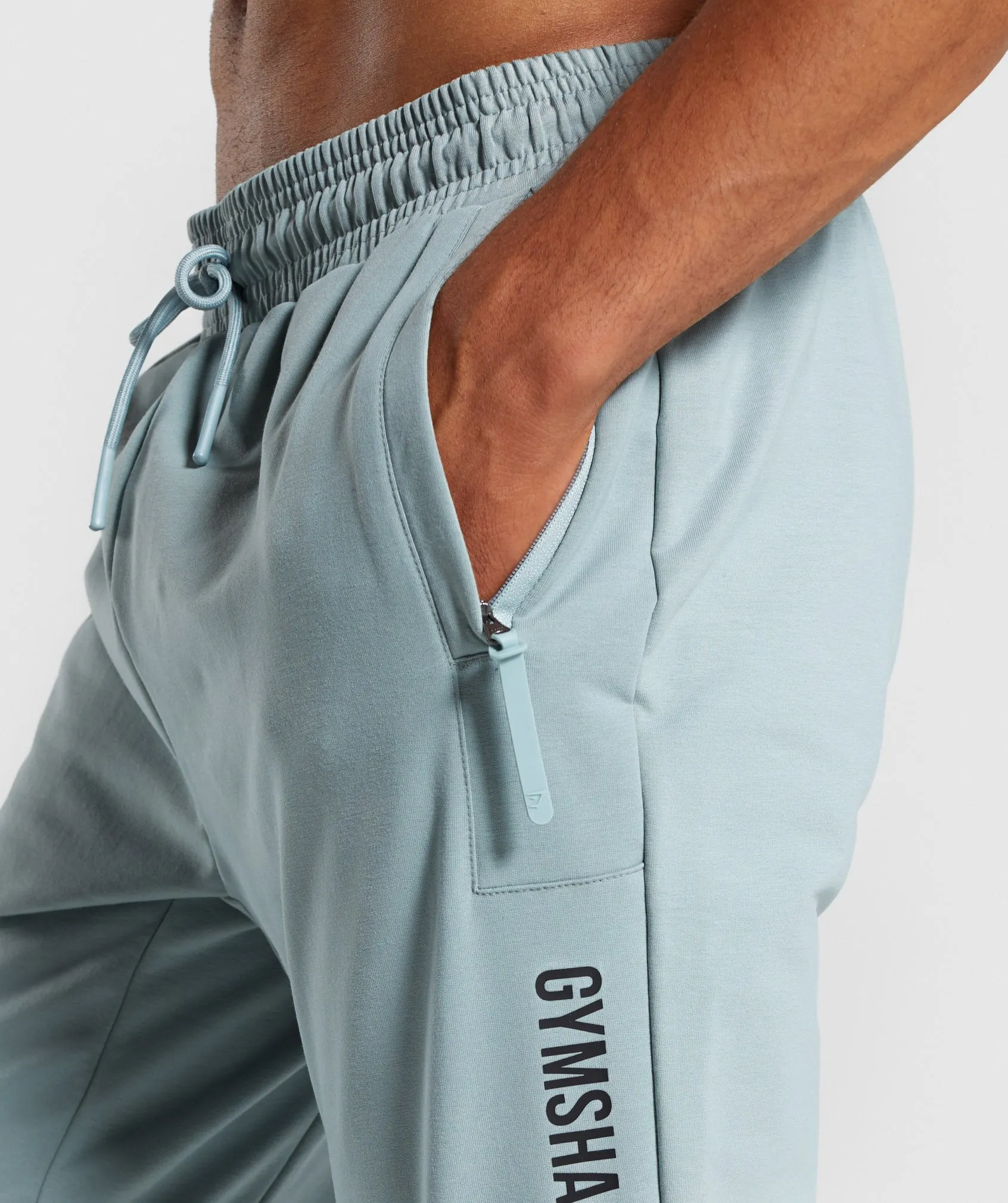 Gymshark Raid Joggers - Light Blue
