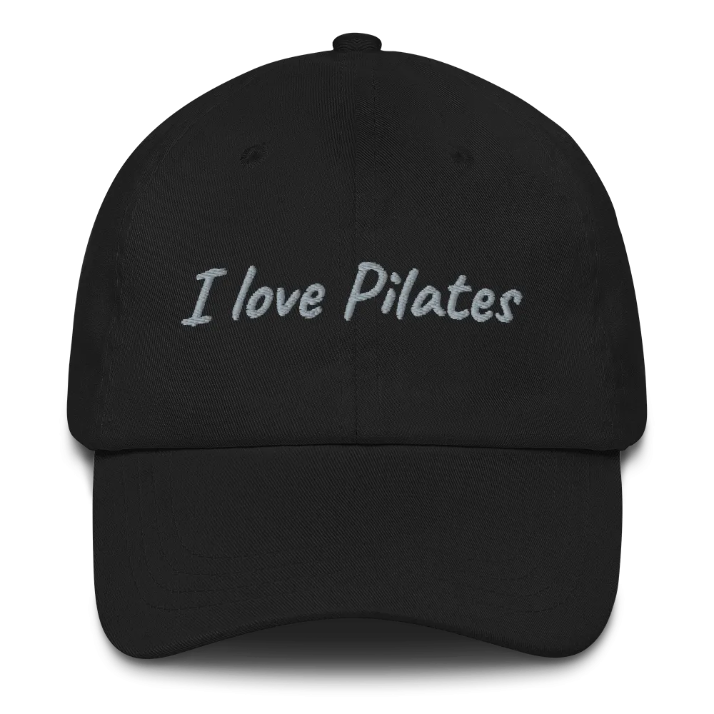 I Love Pilates! Low profile hat