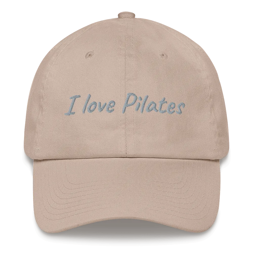 I Love Pilates! Low profile hat