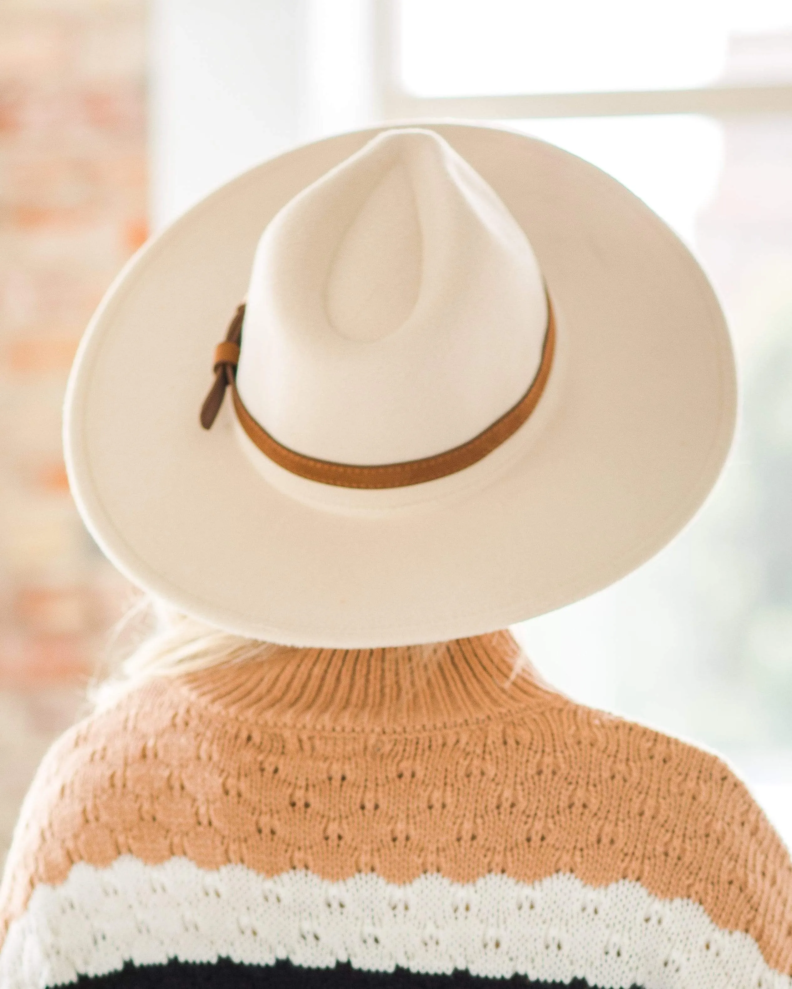 Jaylene Wide Brim Panama Hat