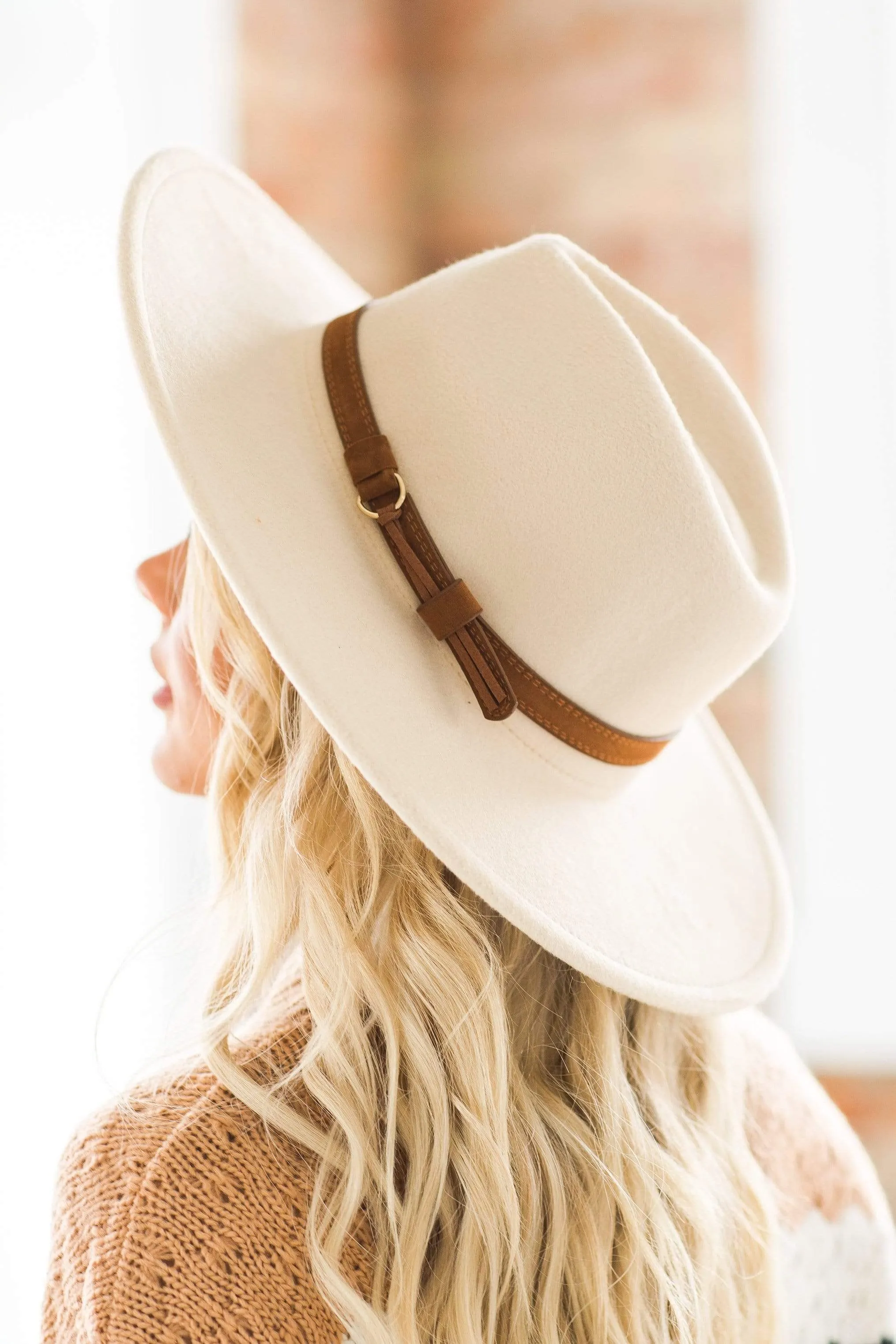 Jaylene Wide Brim Panama Hat