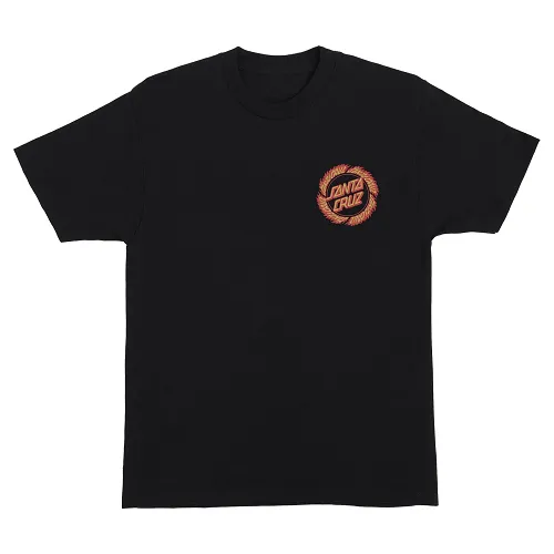 Santa Cruz Shirt Flame Ringed Dot