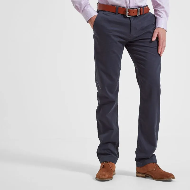 Schoffel Chichester Mens Chino Trousers - Charcoal