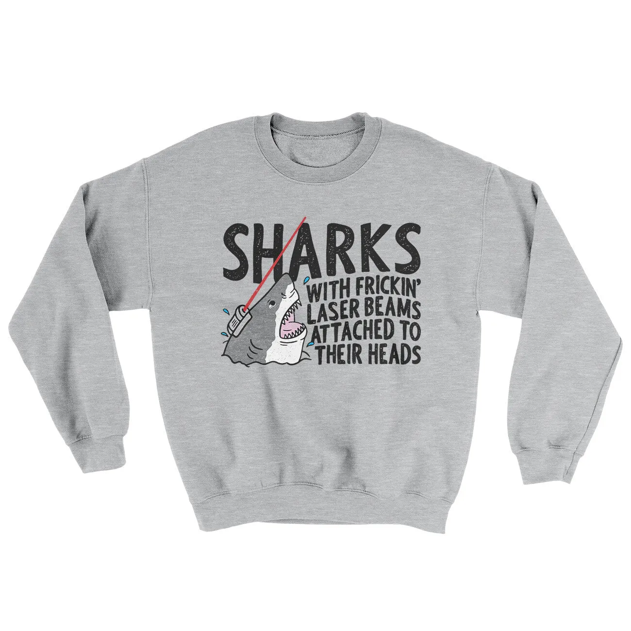 Sharks With Frickin Laser Beams Ugly Sweater