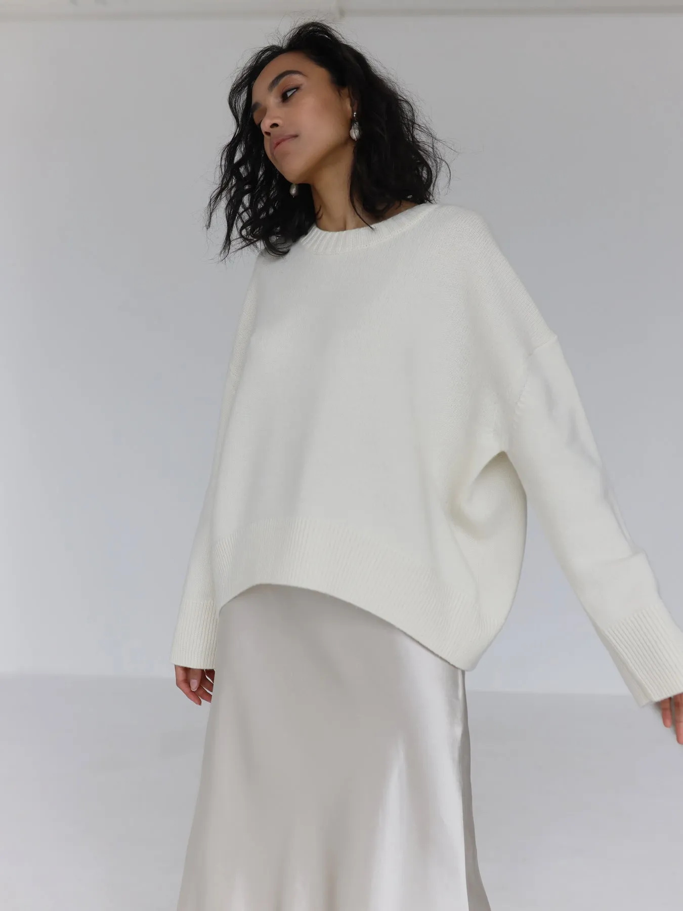 Simple Oversized Pullover Sweater