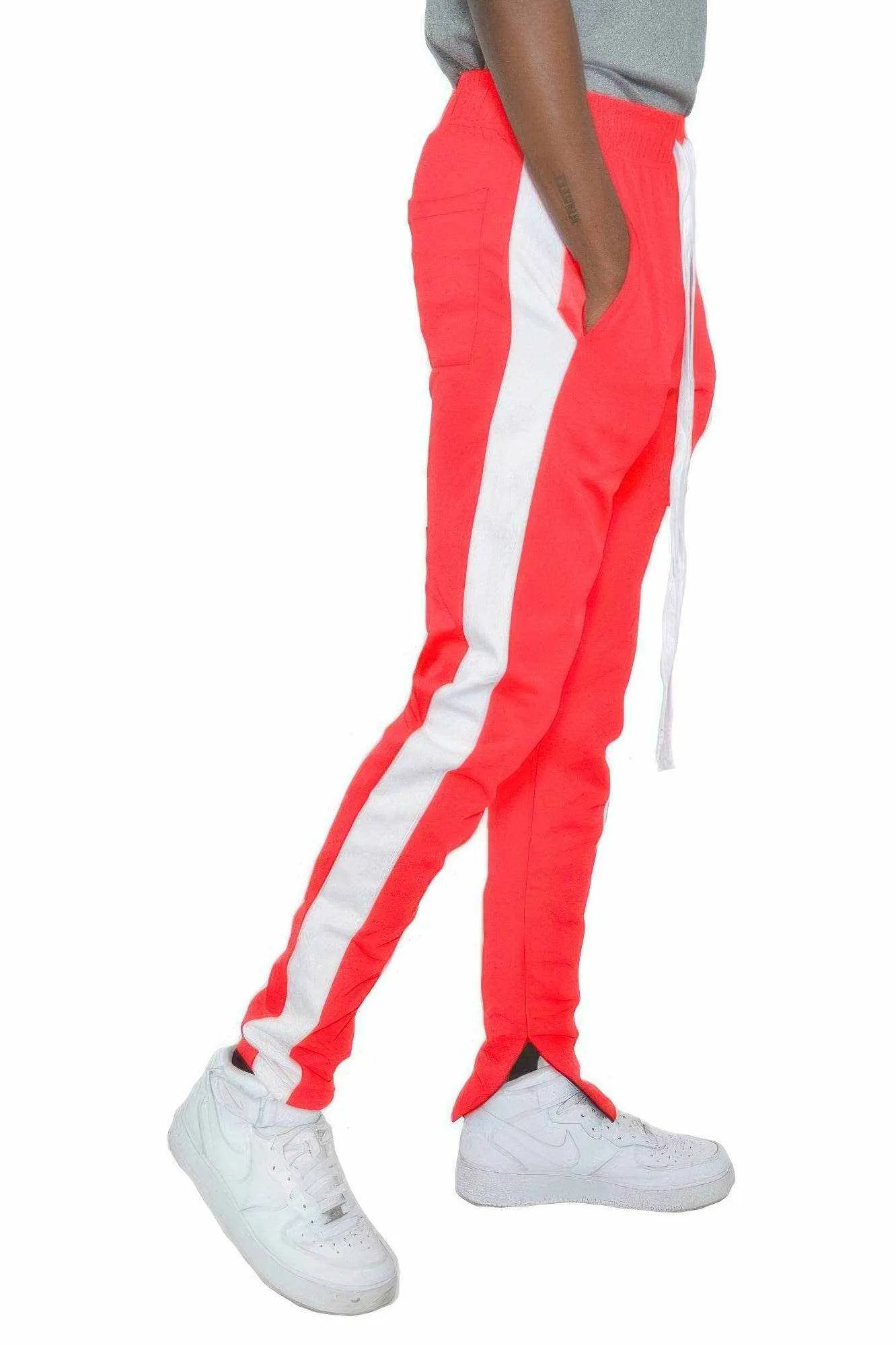 Slim Fit Single Stripe Track Pant Joggers