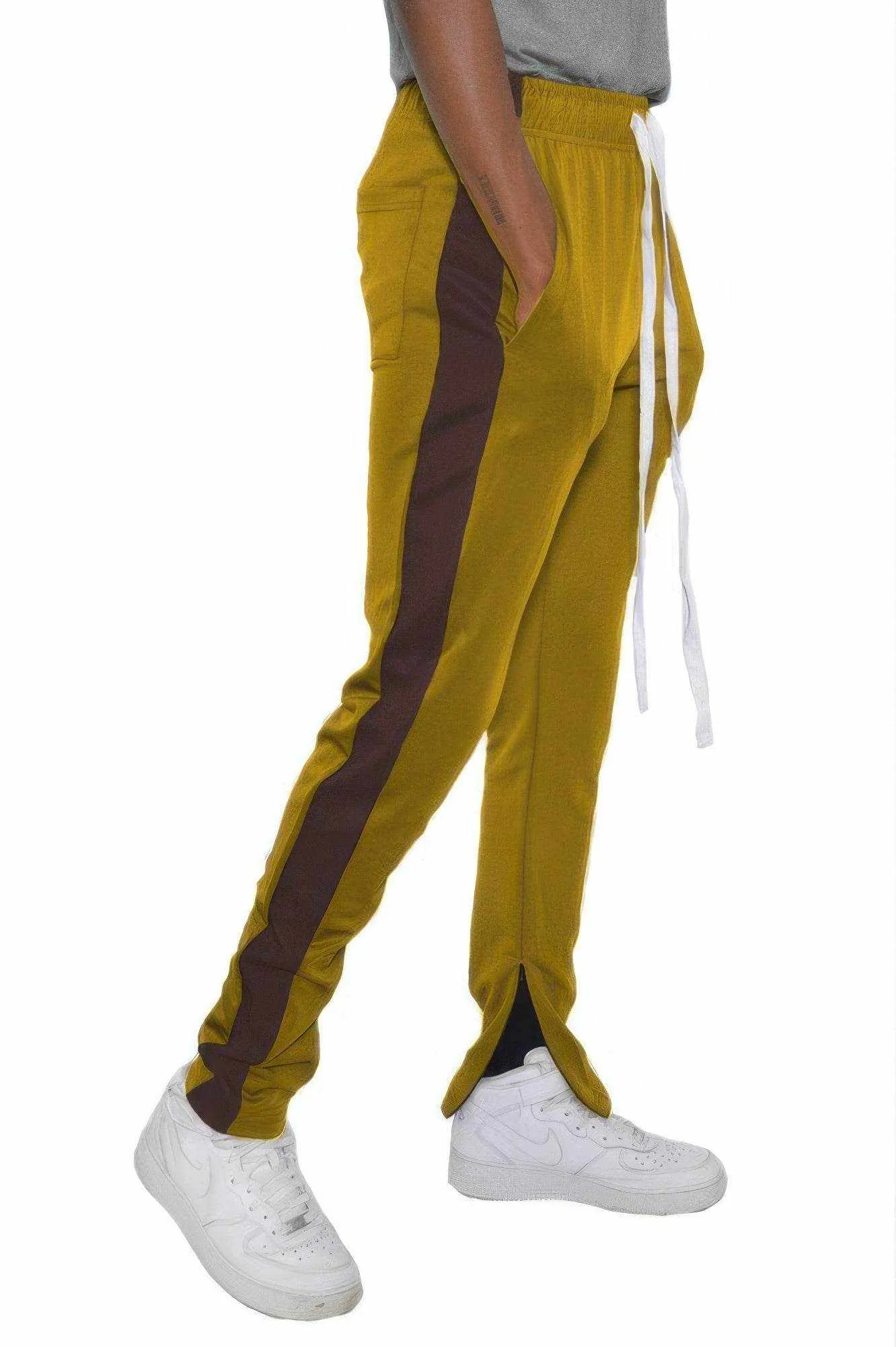 Slim Fit Single Stripe Track Pant Joggers