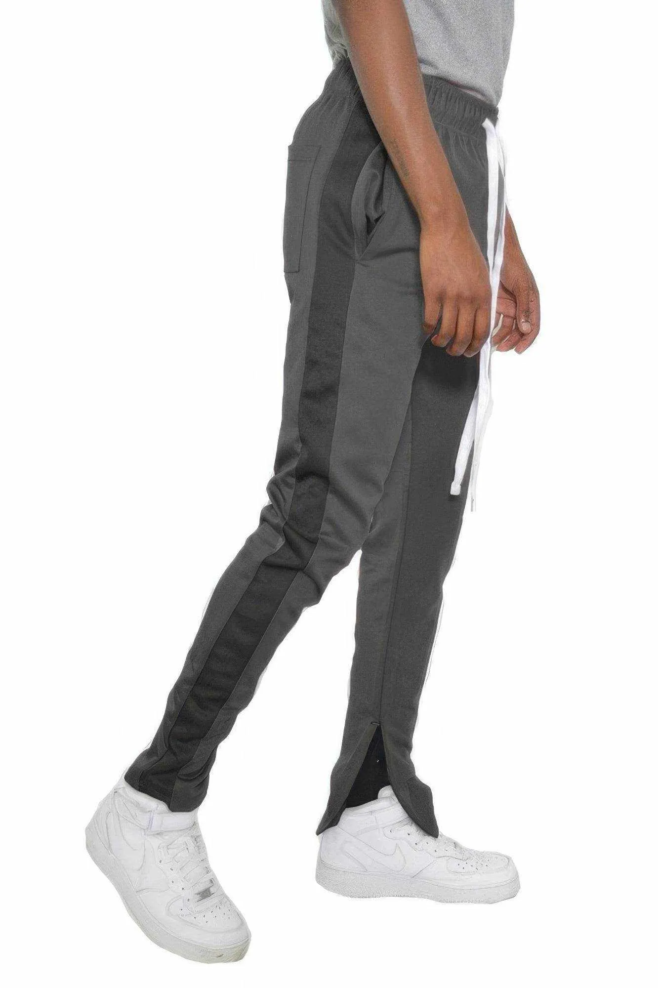 Slim Fit Single Stripe Track Pant Joggers