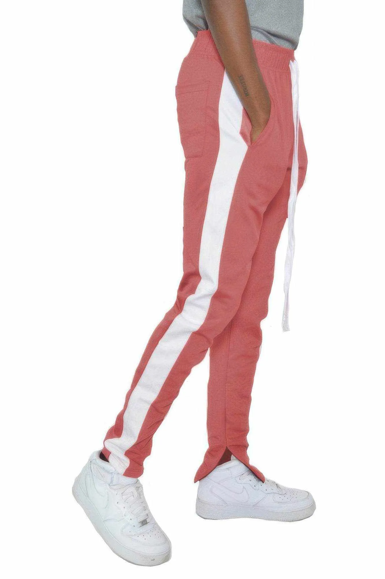 Slim Fit Single Stripe Track Pant Joggers