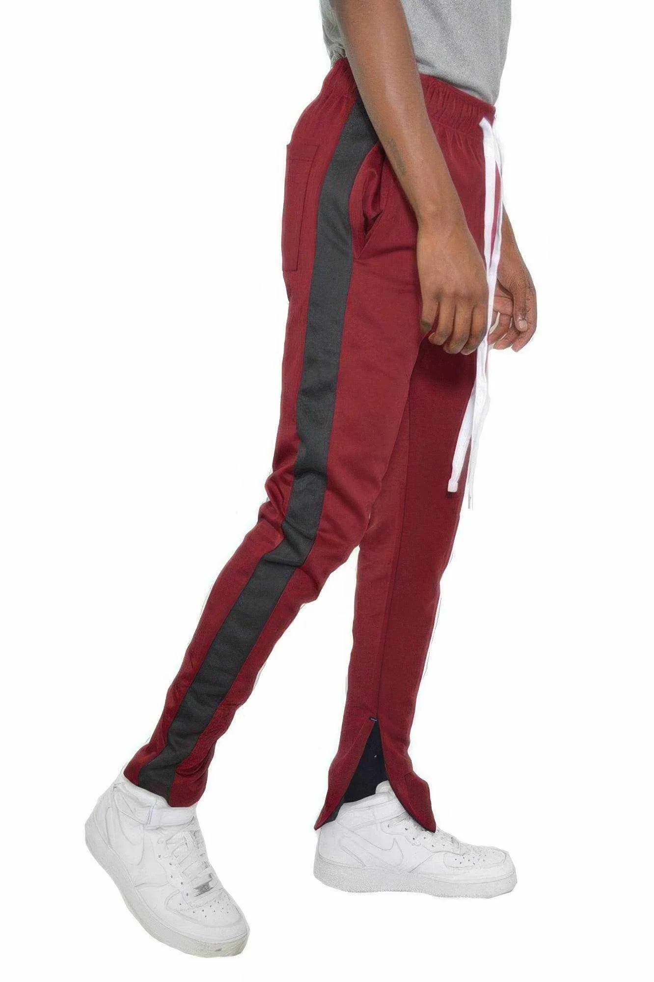 Slim Fit Single Stripe Track Pant Joggers