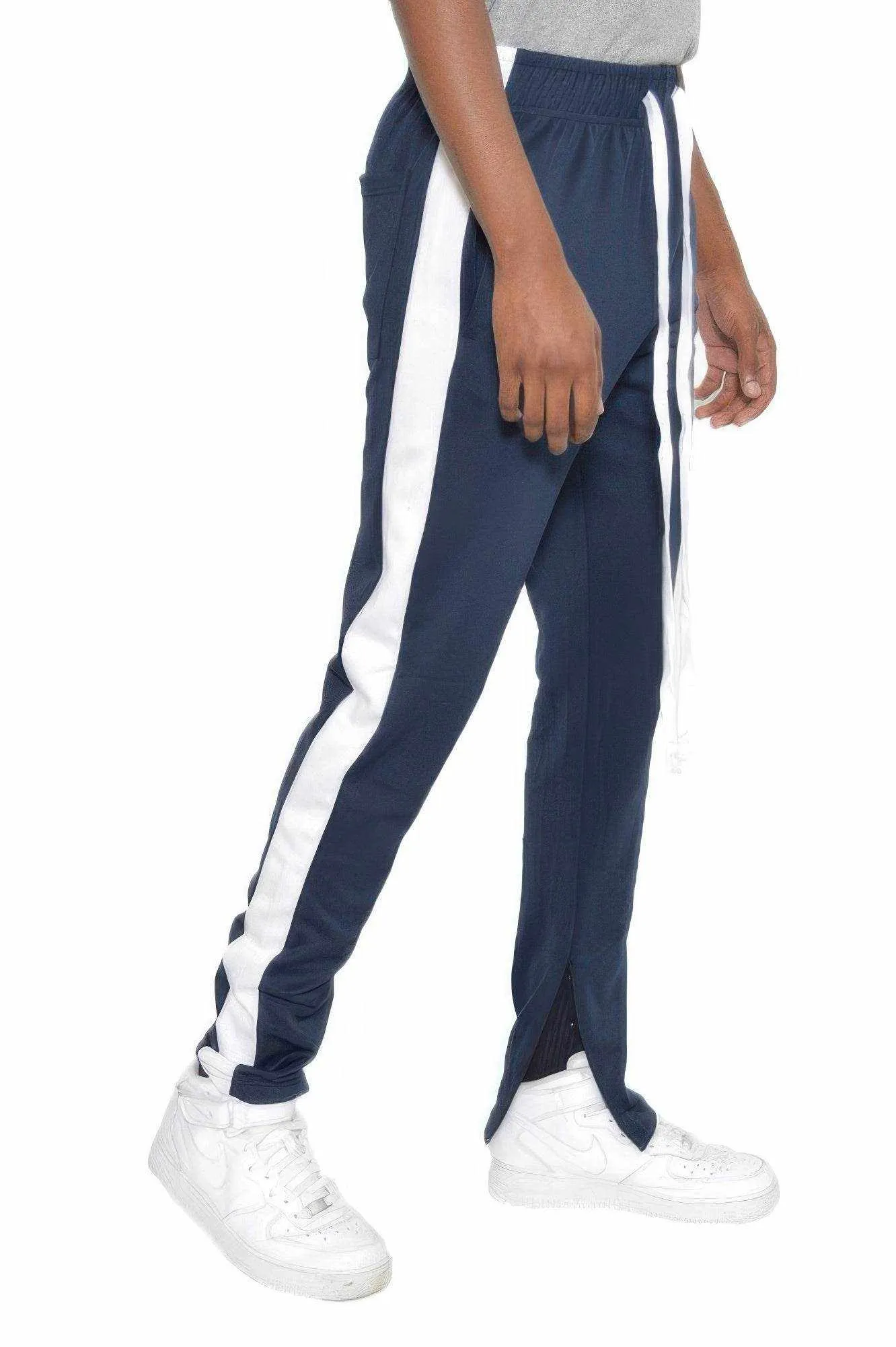 Slim Fit Single Stripe Track Pant Joggers