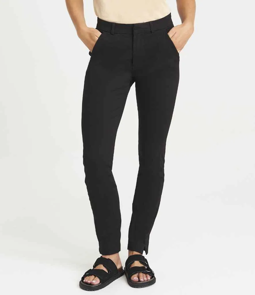 So Denim Lily Skinny Chino Trousers | Black