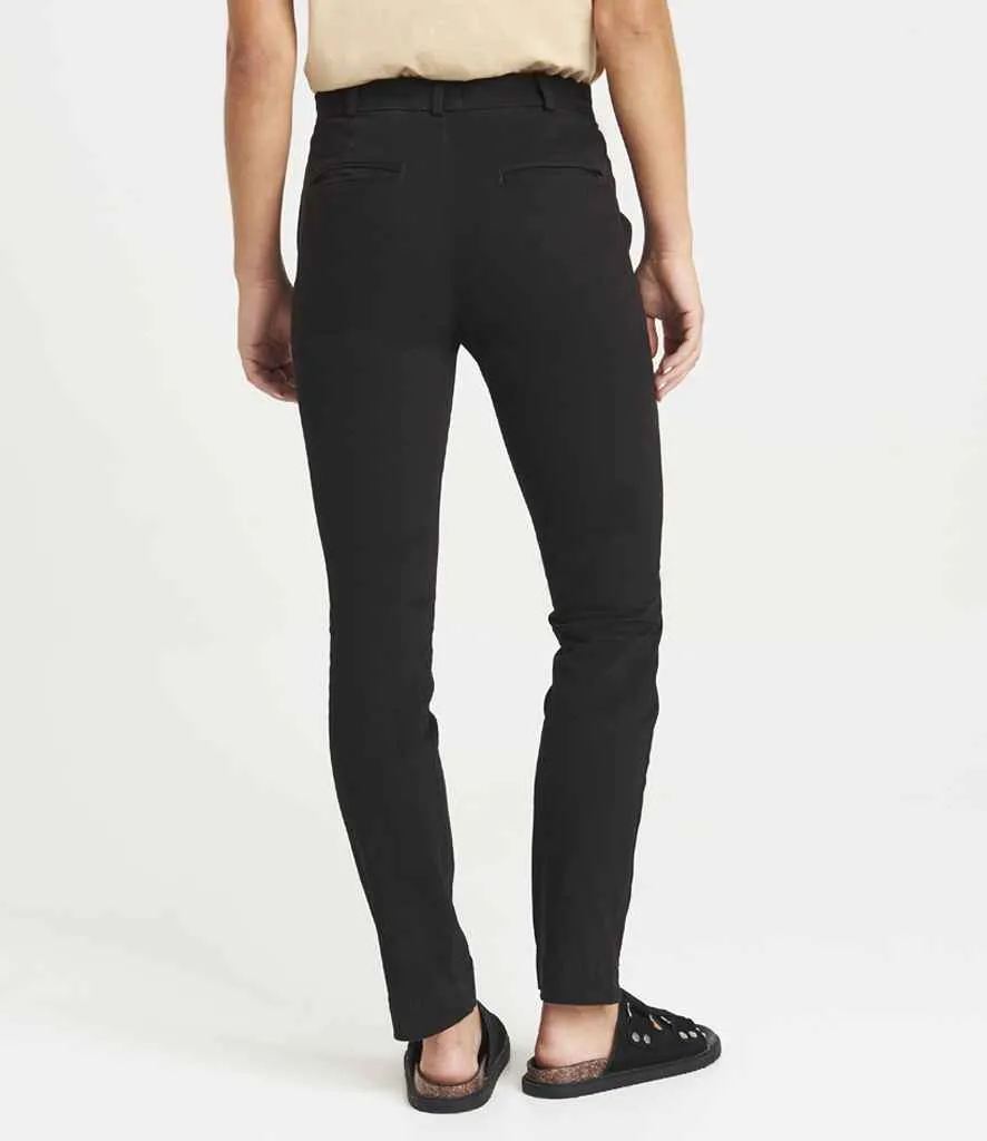 So Denim Lily Skinny Chino Trousers | Black