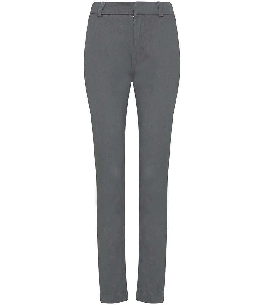 So Denim Lily Skinny Chino Trousers | Slate