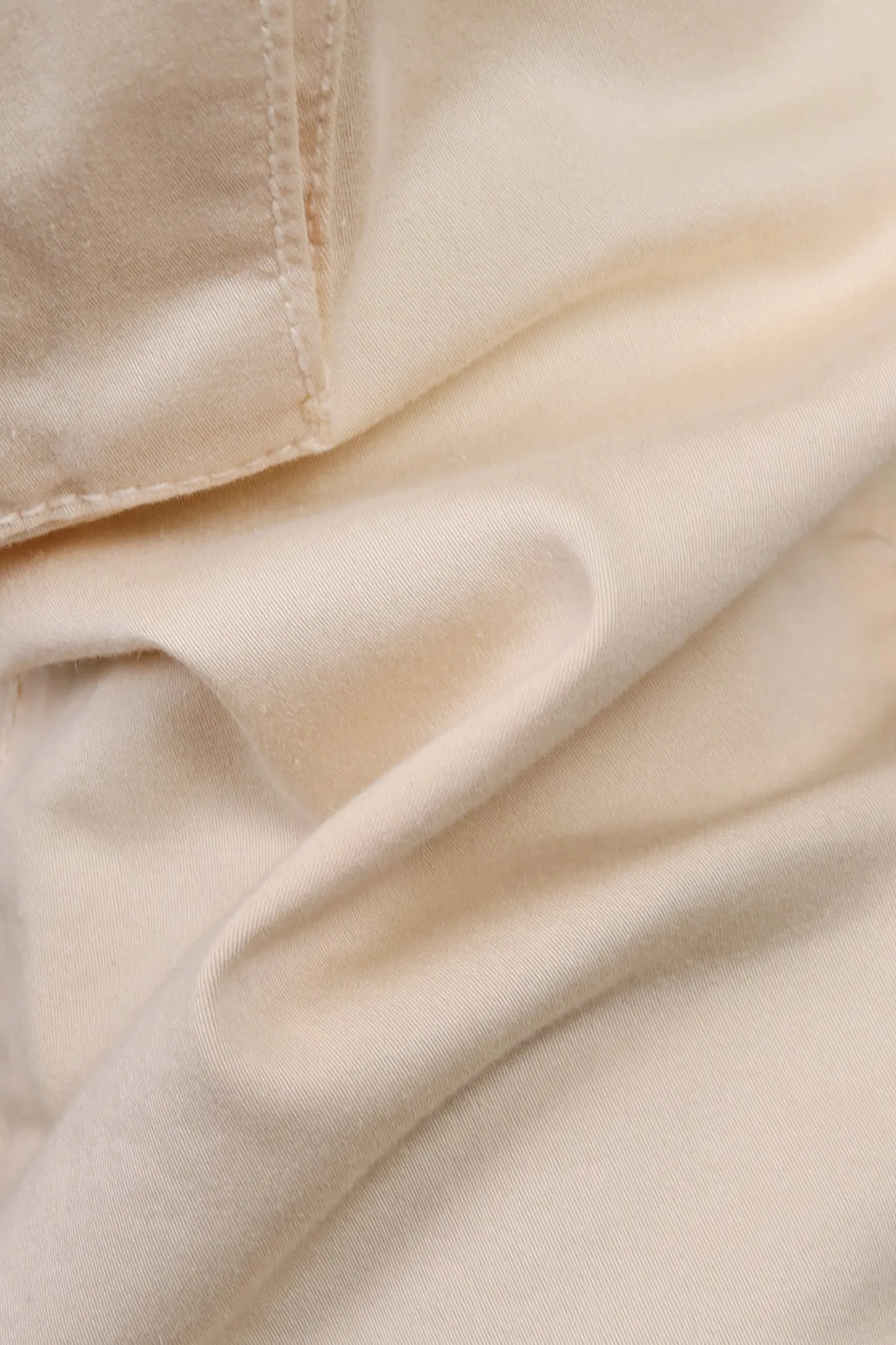 Stretch Sateen Lens Light Beige