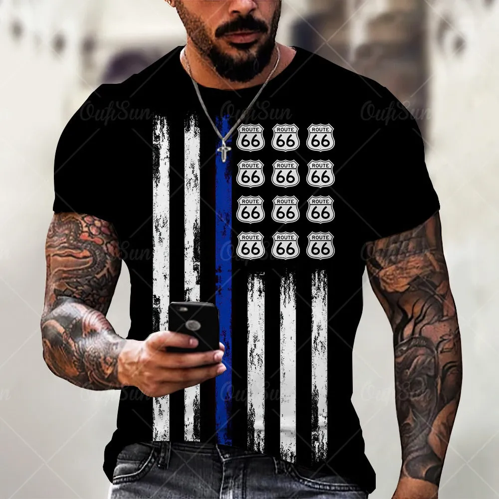 Summer hot sale Men_s T Shirts Oversized Loose Street wear Men Women  Clothes Vinta  Tees Tops