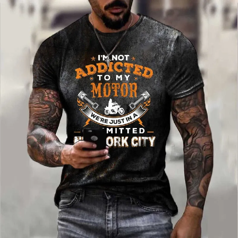 Summer hot sale Men_s T Shirts Oversized Loose Street wear Men Women  Clothes Vinta  Tees Tops