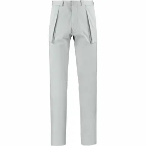 Twill Trousers with 3D Pockets - Grey